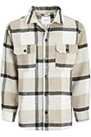 JACK & JONES JACK&JONES PLUS Jjebradley Ollie Overshirt Ls Noos Pls skjortjacka, , 4XL