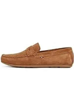 Tommy Hilfiger Mäns vardaglig HILFIGER SUEDE DRIVER skor, BRUN (Coconut Grove), 11 UK, , 46 EU