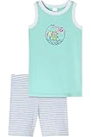 Schiesser Flickor katt zoe pyjamas kort pyjamas-set, , 104 cm