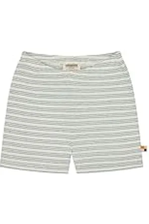 loud + proud Short Ringel med linne, tillverkad av ekologisk bomull, GOTS certifierad, , 86-92