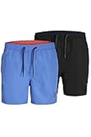 JACK & JONES Herr Jpstfiji Jjswim Solid Sn Ly Mp 12238731 Badbyxor, , S x 2 stycken