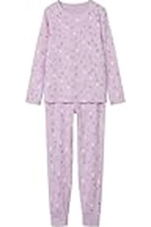 NAME IT Nkfnightset Pink Hearts Noos Fotboll Honor-Kids, , 7-8 años