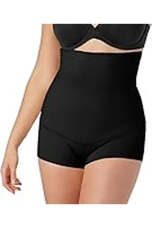 Maidenform Kvinnors fettfria kläder hög midja pojkshorts formande kontroll trosor, , 38 SE