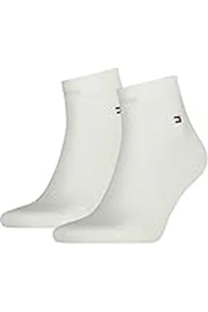 Tommy Hilfiger 2 par kvartsstrumpor för män, storlek 39-46 Business Sneaker strumpor, , 39-42 EU