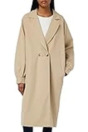 Noisy May Dam trenchcoat lång, , S