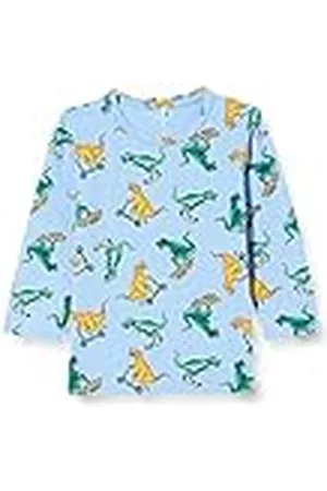 NAME IT Baby pojkar NBMBABA LS Top långärmad tröja, Vista Blue, 56