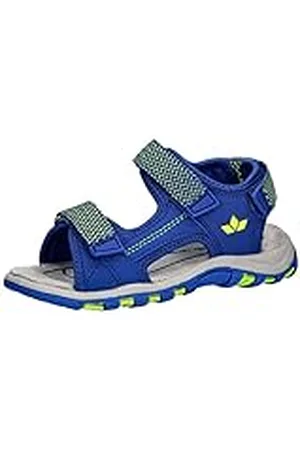 LICO Blacky V Sandal, Blau/Citron, 1 UK