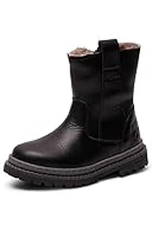 Bisgaard Pojkar flickor Niko Lamb Fashion Boot, Dark Navy, 32 EU, , 32 EU