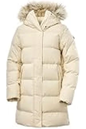 Helly Hansen Dam W Blossom Puffig parkas, kräm, M