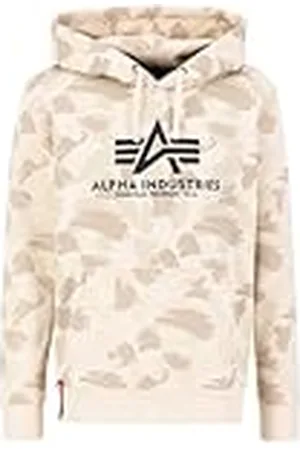 Alpha Industries Basic Hoody Camo Huvtröja för män