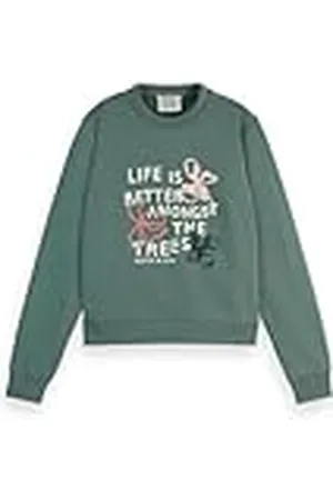 Scotch&Soda Puff Artwork regular fit sweatshirt, , XS