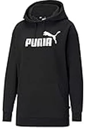 PUMA Dam Ess långsträckt logotyp huvtröja Fl Sweat