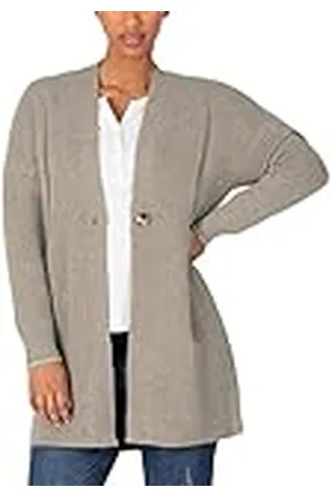 Timezone Cozy Cardigan för kvinnor, beige melange, S