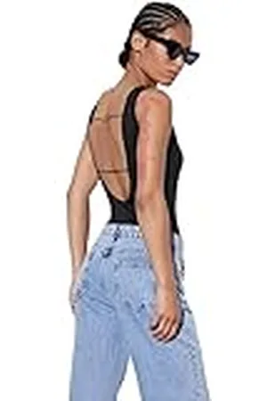 Trendyol Dam enfärgad stickad bodysuit kroppsstrumpa, , M