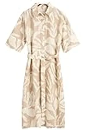 GANT REL Palm Print Linne Shirt Dress, , 44
