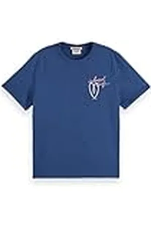 Scotch&Soda Broidered Artwork Regular fit T-shirt, , M