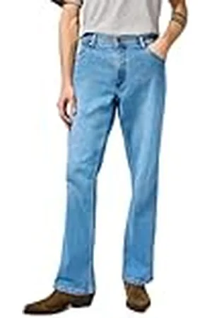 Wrangler Herrjeans horisonzon, normal passform, bootcut ben, , 40W x 32L