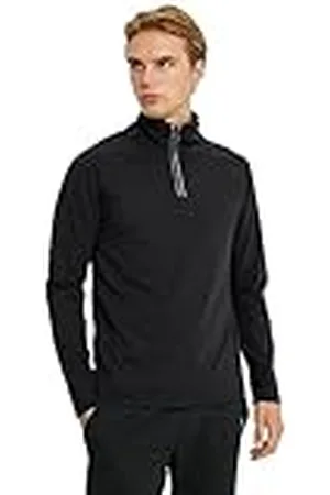 Koton Herr hög hals långärmad dragkedja detalj sport sweatshirt, , XXL