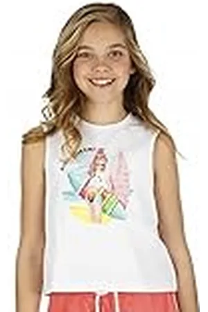Top Top Cagra T-shirt för flickor, vit, 2-3 år