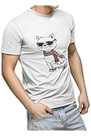 Bonamaison TRTSNW100050-S T-shirt, vit, S unisex-vuxen, , S