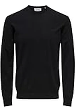 Only & Sons Onsloui Reg 12 Mel Crew Knit Noos, , XS