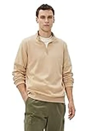 Koton Män basic sweat halv dragkedja hög hals långärmad, , XL