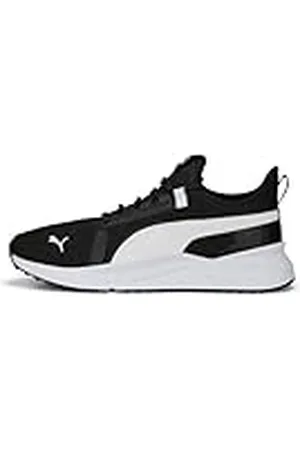 PUMA Unisex Pacer Future Street Knit Sneaker, svart Vit, 37.5 EU
