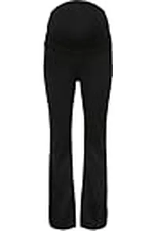 ONLY OLMFEVER STRETCH FLAIRED PANTS JRS, , XXL