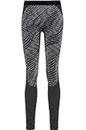 Odlo Dam Blackcomb Eco Leggings, Black-Space dye, XS
