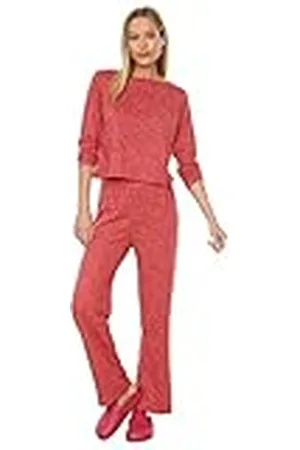 Trendyol Rosy pyjamasset för kvinnor, , XXL