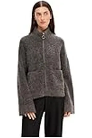 SELECTED Kvinnlig kofta dragkedja, , XL