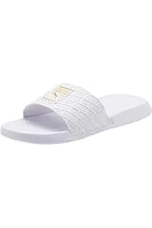 PUMA Unisex vuxna popcat Reinvent dusch- och badskor, Vit vit vit 02-37 EU