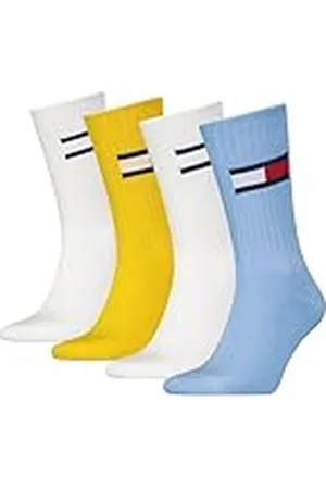 Tommy Hilfiger TH UNI TJ SOCK 4P FLAG, , 35-38 EU