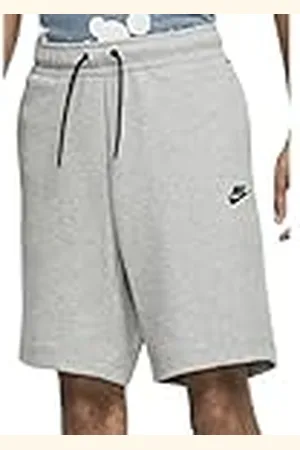 Nike Män M NSW TCH FLC kort, dk grå ljung/(svart), 4XL-T