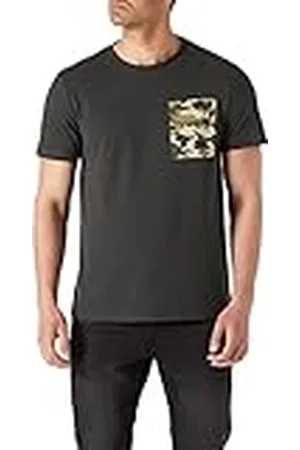 Koton Herr regular fit kamouflage tryck t-shirt, , S