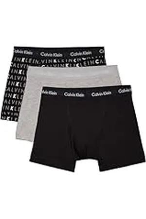 Calvin Klein Herr 3P Trunk Boxershorts, , L