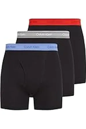 Calvin Klein Boxer Brief 3pk 000nb4003a, svart (B-Glacier, GR Heather, Molten Wbs), S herr, , S