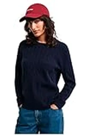 GANT Lammullkabel C-hals, , L