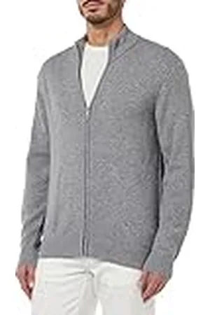 Hackett Herr lammull Fz No Lg/Ebp pullover tröja, , XL
