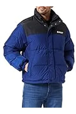 GANT Herr D2. Blockerad vadderad jacka, DEEP blå, XL