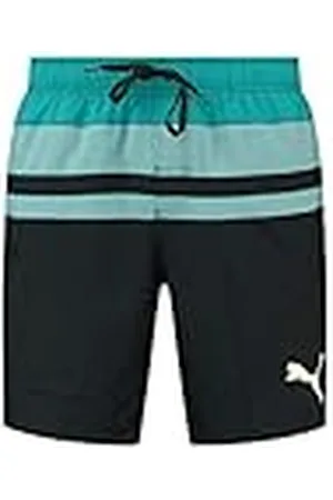 PUMA Herr midbräda shorts, svart Teal Combo, L, , L