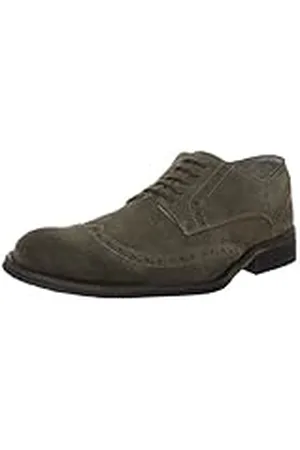 SELECTED Sel Doker Suede 16028645 Herr snörning halvskor, - 43 EU