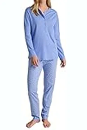 Calida Daylight Dreams pyjamas, lång dam, tillverkad av 100% bomull, , 36-38