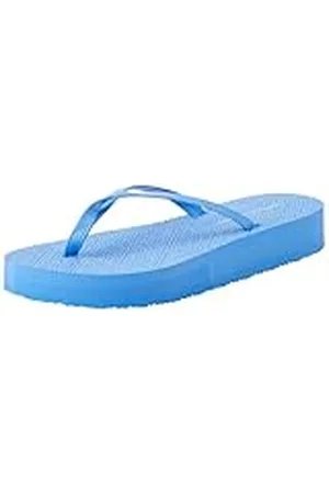 Tommy Hilfiger Monogram Beach Sandal Flip Flop, Blue Spell, 6 UK, , 39 EU