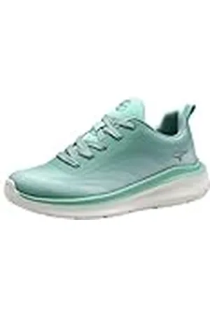 Tamaris Comfort dam platta sportiga veganska sneakers, mynta grön, 41 EU, , 41 EU
