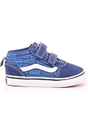 Vans Pojke Unisex Kinder Ward Mid V Basket, Tonal Logo Bijou Blue, 20 EU, , 20 EU