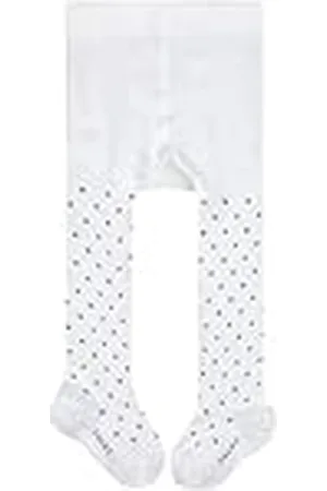 Falke Strumpbyxor liten prick bomull baby grå blå många fler färger babytights tunn med mönster färgglada med punkter 1 styck, , 74/80 cm