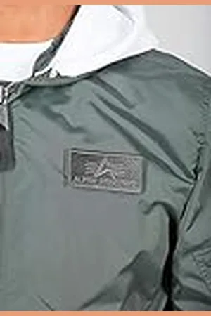 Alpha Industries MA-1 TT Hood Bomberjacka för män Vintage Green