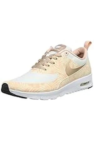 Nike Unisex barn Air Max Thea-tryck Gs 834320-100 låga sneakers, Vit svart 0, 36 EU
