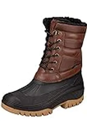 LICO Fenna Unisex Vinterstövlar, Brun/svart, 43 EU